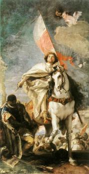 Giovanni Battista Tiepolo : St James the Greater Conquering the Moors